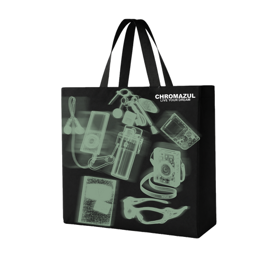Canvas Tote Bag Carbon Void